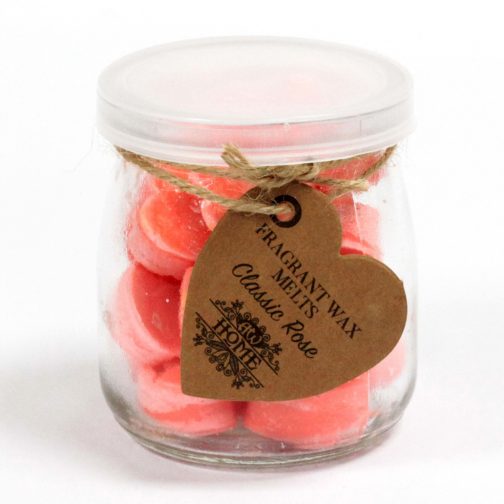 Soy wax melts in jar - Classic Rose - Image 2