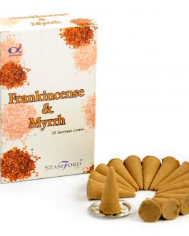 Incense Cones Frankincense & Myrrh pack 15