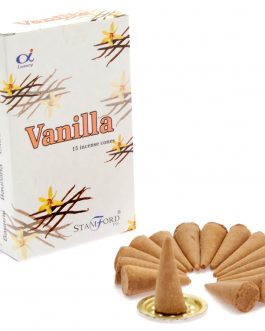 Incense Cones Vanilla pack 15