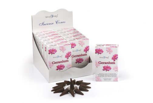 Incense Cones Geranium pack 15