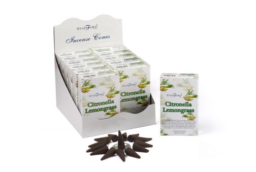 Incense Cones Citronella & Lemongrass pack 15