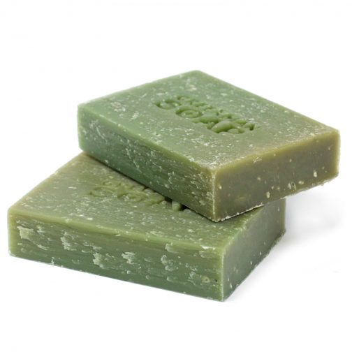 Greenman Handmade Soap Slice 100g - Lemon & Basil - Image 2