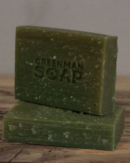 Greenman Handmade Soap Slice 100g – Lemon & Basil
