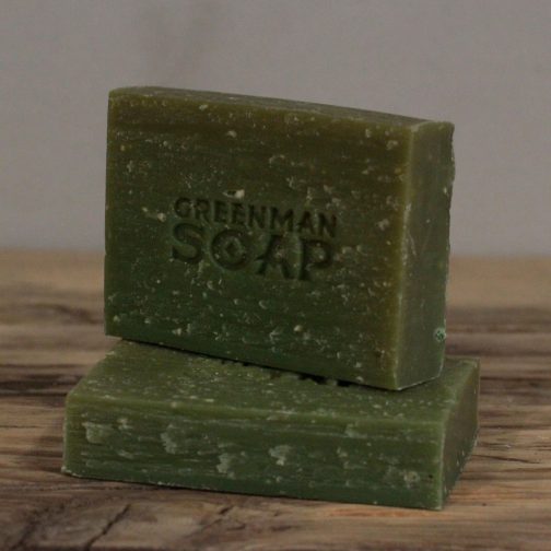 Greenman Handmade Soap Slice 100g - Lemon & Basil