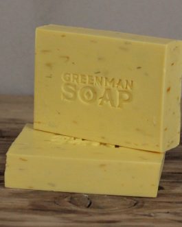 Greenman Handmade Soap Slice 100g – Carrot Seed & Shea Butter