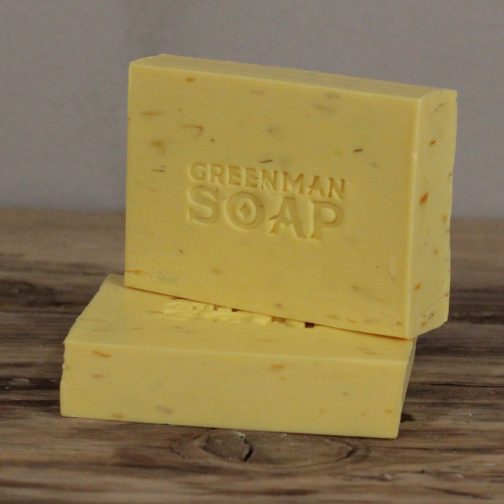 Greenman Handmade Soap Slice 100g - Carrot Seed & Shea Butter