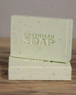 Greenman Handmade Soap Slice 100g – Tea Tree & Peppermint