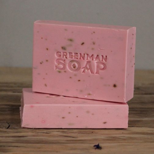 Greenman Handmade Soap Slice 100g - Rosewood & Ylang