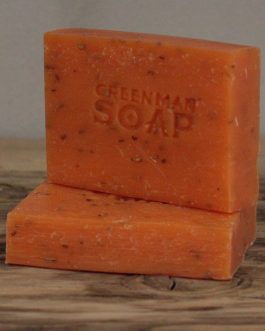 Greenman Handmade Soap Slice 100g – Rosemary & Argan