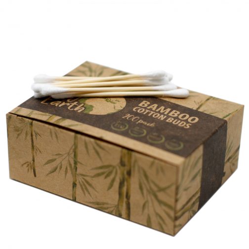 Bamboo Cotton Buds pack of 200 - Eco, Cruelty free & Vegan.
