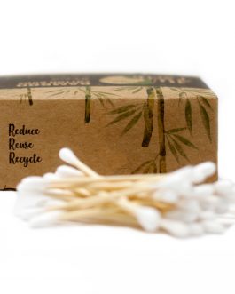 Bamboo Cotton Buds pack of 200 – Eco, Cruelty free & Vegan.