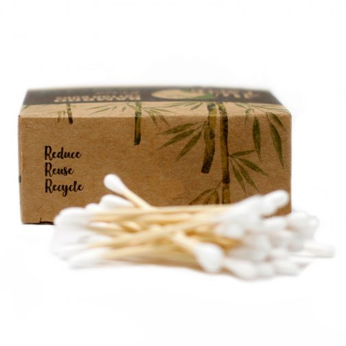Bamboo Cotton Buds pack of 200 - Eco, Cruelty free & Vegan. - Image 2