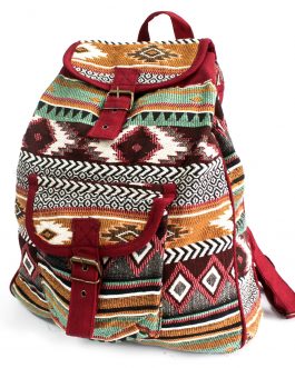 Jacquard Bag – Chocolate Backpack