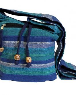 Small Nepal Sling Bag – Blue