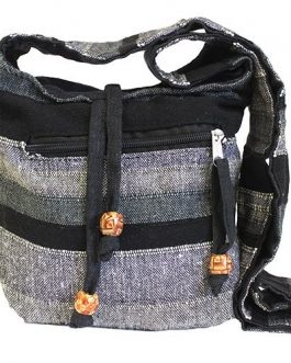 Small Nepal Sling Bag – Grey