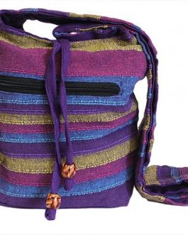Small Nepal Sling Bag – Purple