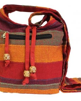 Small Nepal Sling Bag – Sunset Reds