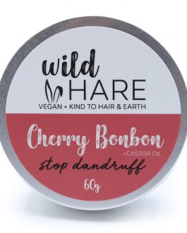 Wild Hare Solid Shampoo 60 g – Cherry Bon Bon – Stop Dandruff