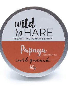 Wild Hare Solid Shampoo 60 g – Papaya – Curl Quench