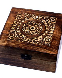 Aromatherapy Essential Oils Box – Holds 25 (10 ml bottles)