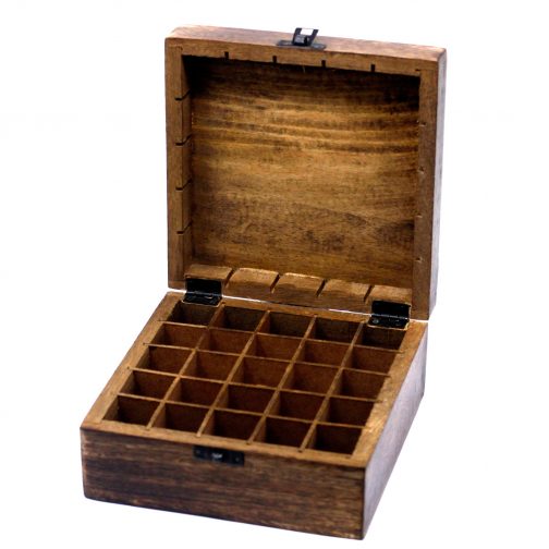 Aromatherapy Essential Oils Box - Holds 25 (10 ml bottles) - Image 3