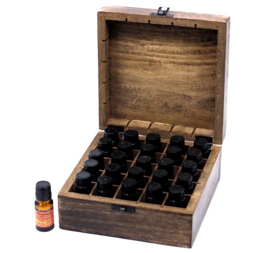 Aromatherapy Essential Oils Box - Holds 25 (10 ml bottles) - Image 2