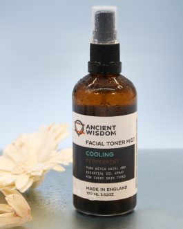 Facial Toner Mist 100 ml – Cooling – Witch Hazel & Peppermint