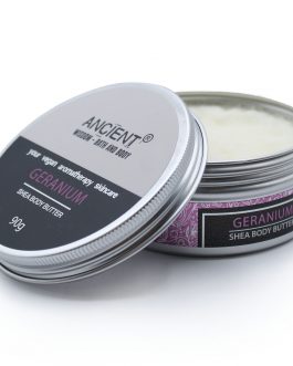 Aromatherapy Shea Body Butter – 90 g – Geranium