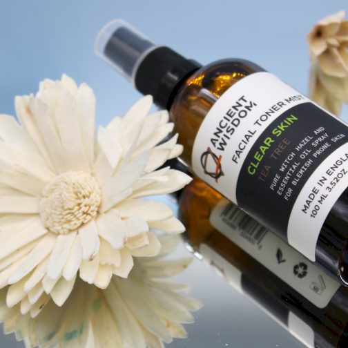Facial Toner Mist 100 ml - Clear Skin - Witch Hazel & Tea Tree - Image 2
