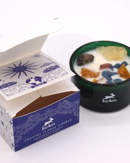 Hop Hare Citrine Crystal Candle – The Sun